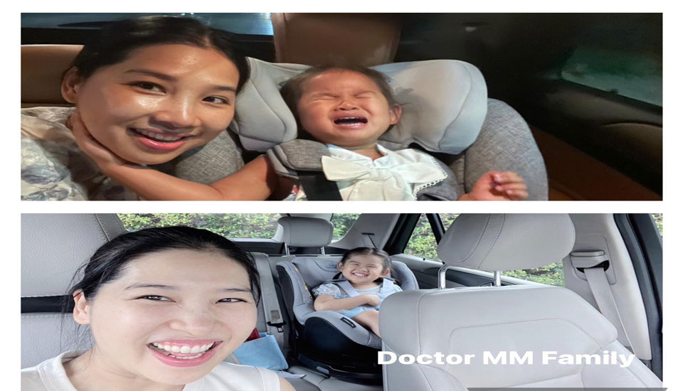 วันที่ลูกร้องไห้งอแง บน car seat