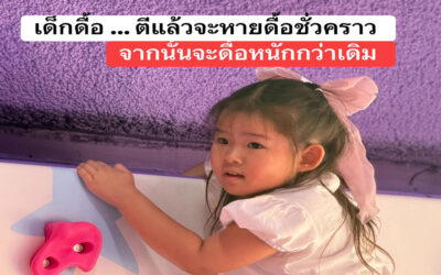 เด็กดื้อ ….แล้วตี จะหายดื้อแค่ตอนตี